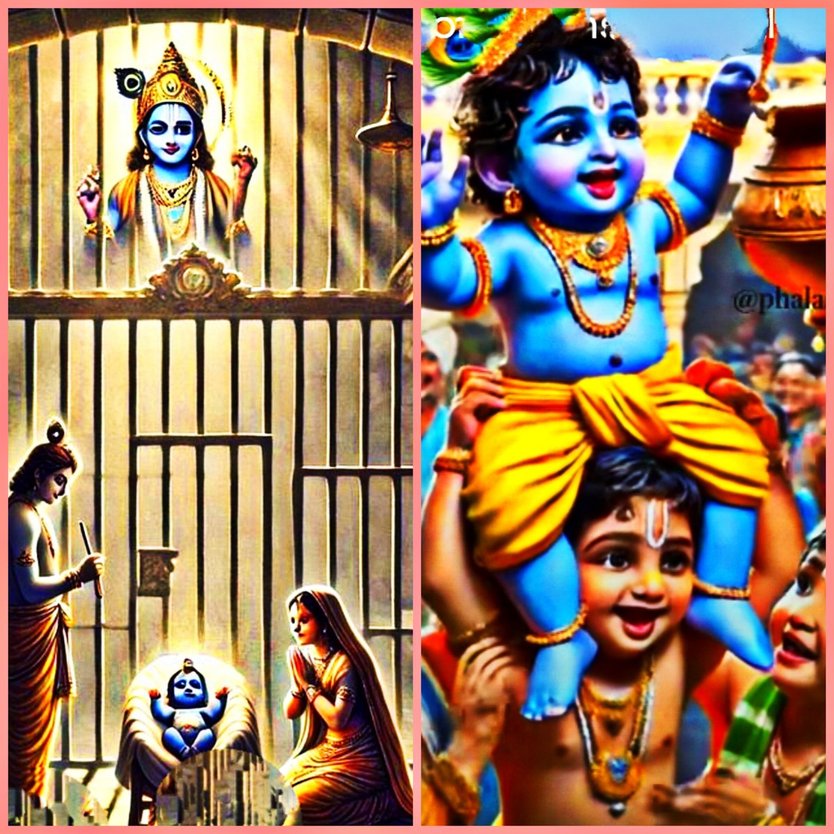 हरे राम हरे राम
राम राम हरे हरे
हरे कृष्ण हरे कृष्ण         
कृष्ण कृष्ण हरे हरे----
🦋जय श्रीकृष्ण जय गोविंदा🦋
   ༺꧁✺🙏✺꧂༻