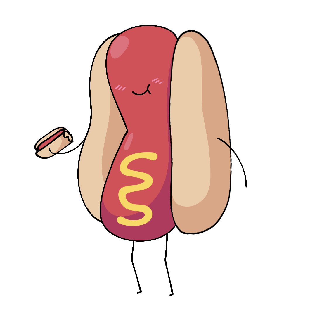 He was hungy.