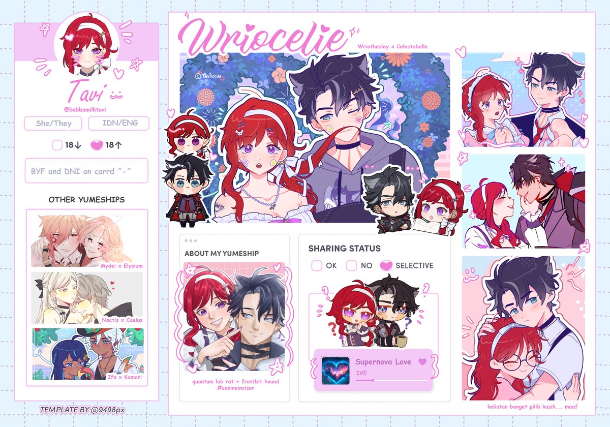 ☆ Hi, this is Tavi speaking!! I'm currently looking for new friends! HMU if you're interested ♡

♡  /  ↺  appreciated ^-^

Please read byf :
    &gt; taviiocaa.carrd.co

#yumetwt #yumeintro #promotwt