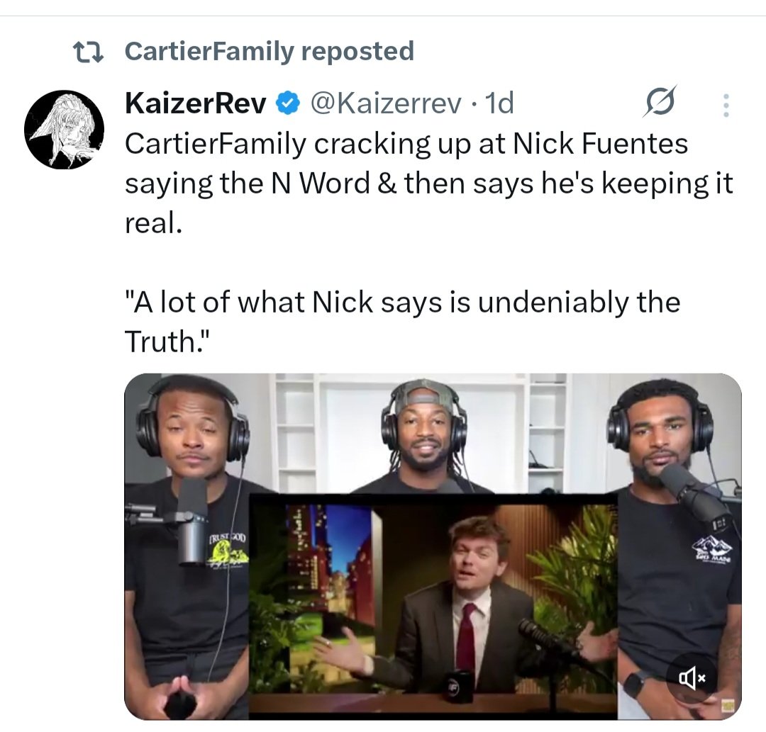 Django's Burner (@thatniggabil1) on Twitter photo <a href="/cartierfamilyZ/">CartierFamily</a> <a href="/TheBlackChannel/">The Foundational Black Authority</a> Only thing we learned is that yall dudes are IMMIGRANTS... <a href="/cartierfamilyZ/">CartierFamily</a> <a href="/TheBlackChannel/">The Foundational Black Authority</a> Only thing we learned is that yall dudes are IMMIGRANTS...
