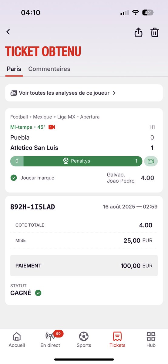 PFPronos's tweet image. Joao Pedro ❤️