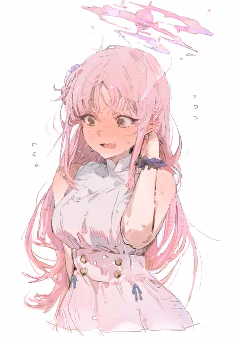 赤面が似合うね絵