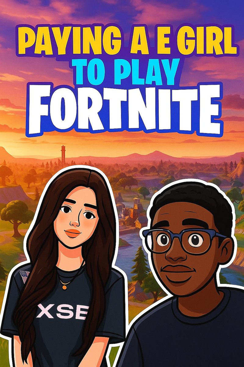 TOMMROW 1PM EST

I PAID A E GIRL 100$ TO PLAY FORTNITE WITH ME 🥰♥️