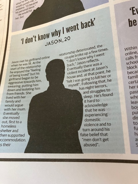 As we wait for the release of the SA Royal Commission this description of a male victim was one of 4 domestic violence summaries in today’s Adelaide Advertiser. royalcommissiondfsv.sa.gov.au