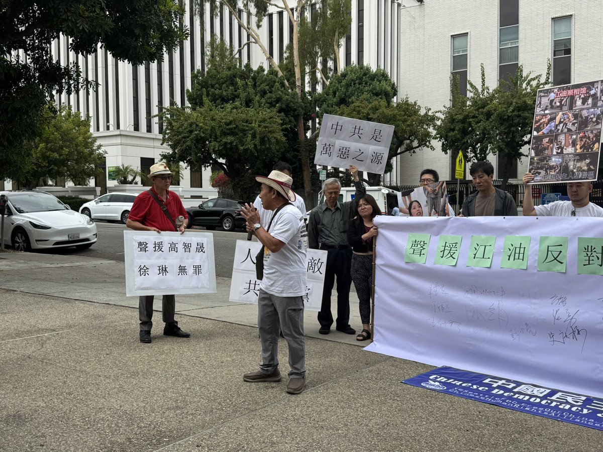 中國民主人权联盟,Qingmei Shi史慶梅 tweet media