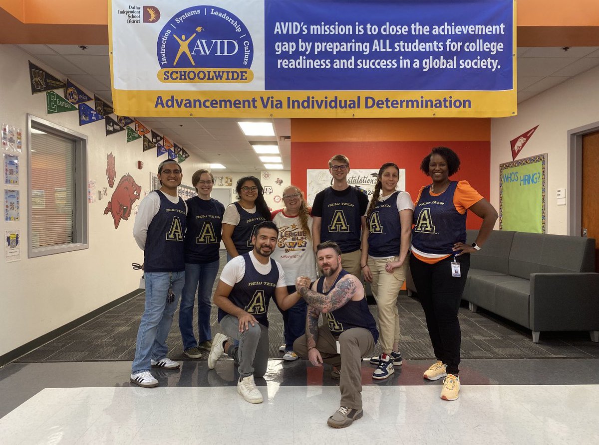 Channel Hutchinson (@principalhutch1) on Twitter photo My first year as principal we wore basketball themed jersey’s with a clear vision! We are in “A” league of our own! Two years in a row! The team understood the assignment ✅ <a href="/NewTechDISD/">New Tech High School - Dallas ISD</a> 🫡❤️🤗💁🏽♀️ #proudprincipal #BackToBack #leagueofourown #Legendary #Elevate My first year as principal we wore basketball themed jersey’s with a clear vision! We are in “A” league of our own! Two years in a row! The team understood the assignment ✅ <a href="/NewTechDISD/">New Tech High School - Dallas ISD</a> 🫡❤️🤗💁🏽♀️ #proudprincipal #BackToBack #leagueofourown #Legendary #Elevate