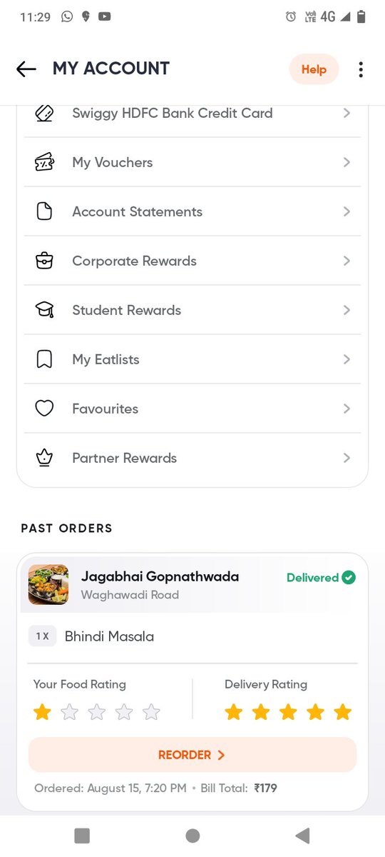 ashwinchavda29's tweet photo. @Swiggy @SwiggyCares ऑर्डर किया मसाला भिंडी और आई कच्ची भिंडी 😡🤬 कच्ची भिंडी खाने के बाद तीन लोगों को पेट में दर्द हो रहा है अब मैं हॉस्पिटल जाऊ या फूड सेफ्टी डिपार्टमेंट केस करने? ये रेस्टोरेंट वाला कभी नहीं सुधार सकता, https://t.co/FJEzug7HFm