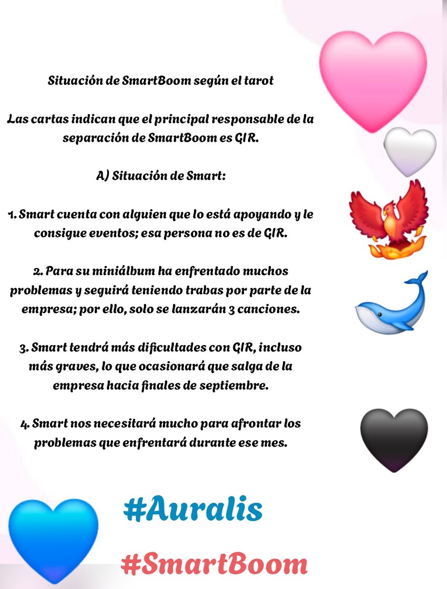 ingridUC25's tweet photo. Bueno según las cartas del tarot está es la situación de nuestos padres 🩷🩵🖤 seguiré actualizando con 🐈⬛🐳 #smartboom #Auralis https://t.co/EwXnB0mfjN