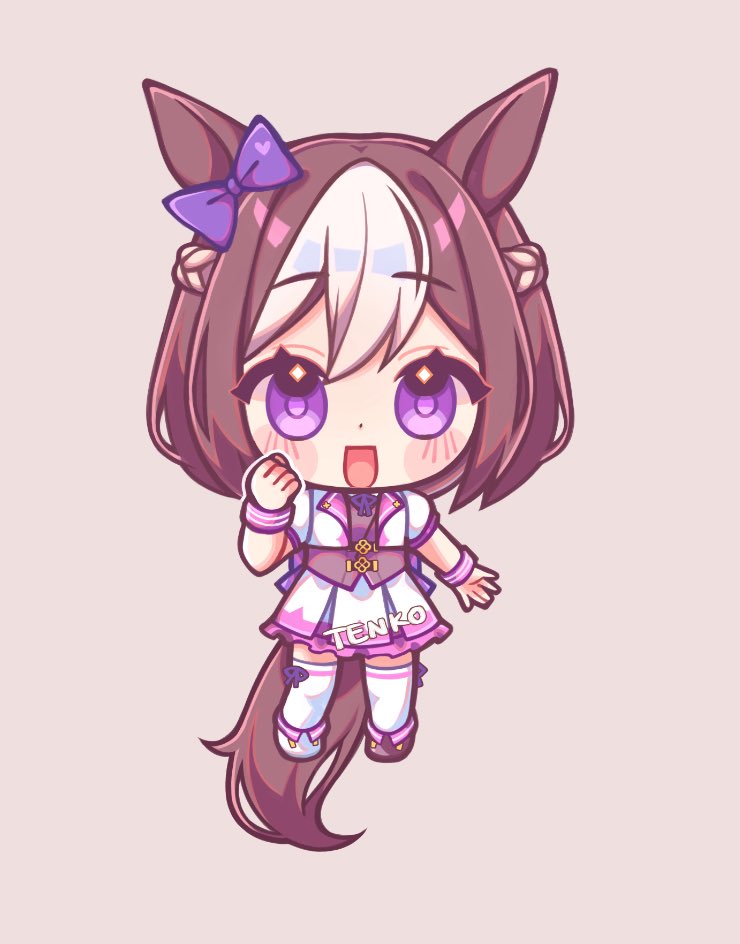 tenkokon's tweet photo. 💜💙 #umamusume https://t.co/bSX3tVSzPY