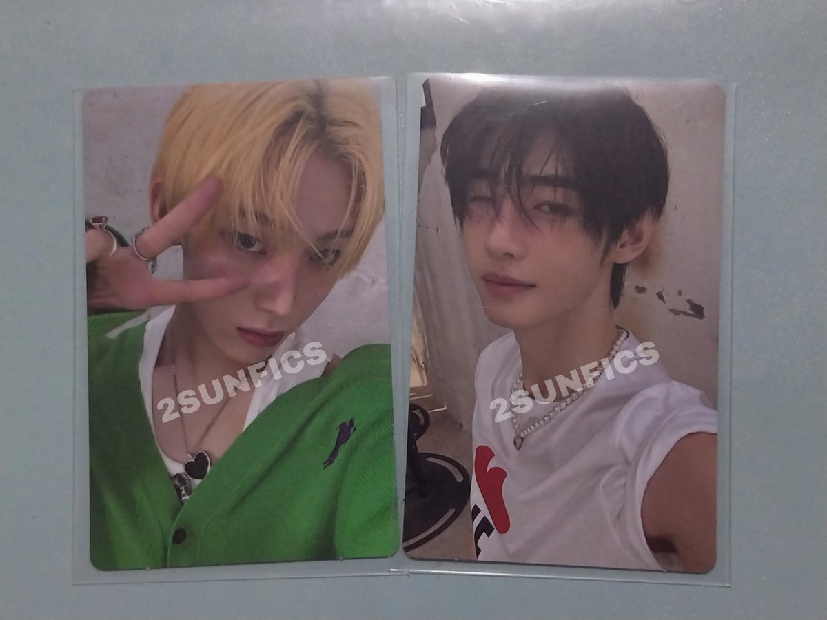 2SUNFICS's tweet photo. ᯓ★ ic wts lfb ph

sunoo sunghoon r:u weverse global pob pc set
★ 450 php
★ onhand
rfs: need funds

dm/reply if inch ;) https://t.co/S2eUKrHzhl