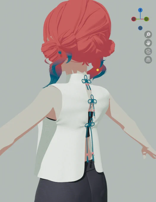 ざっくり仮色置いてるだけだけどこの時点でもうかわいい