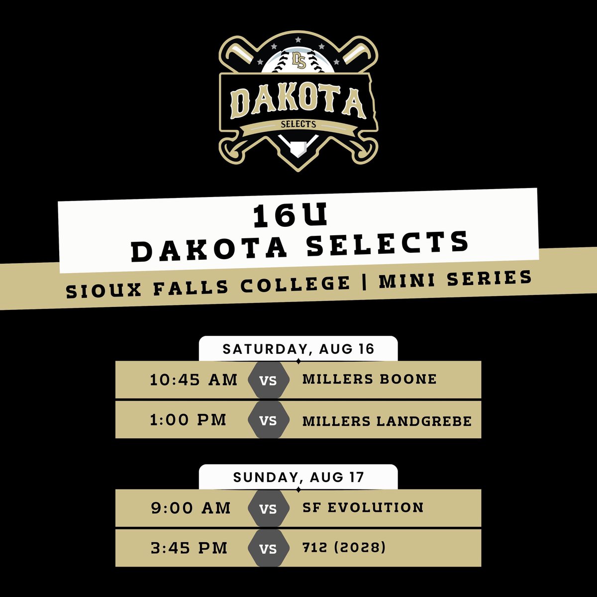 Dakota Selects Baseball tweet media