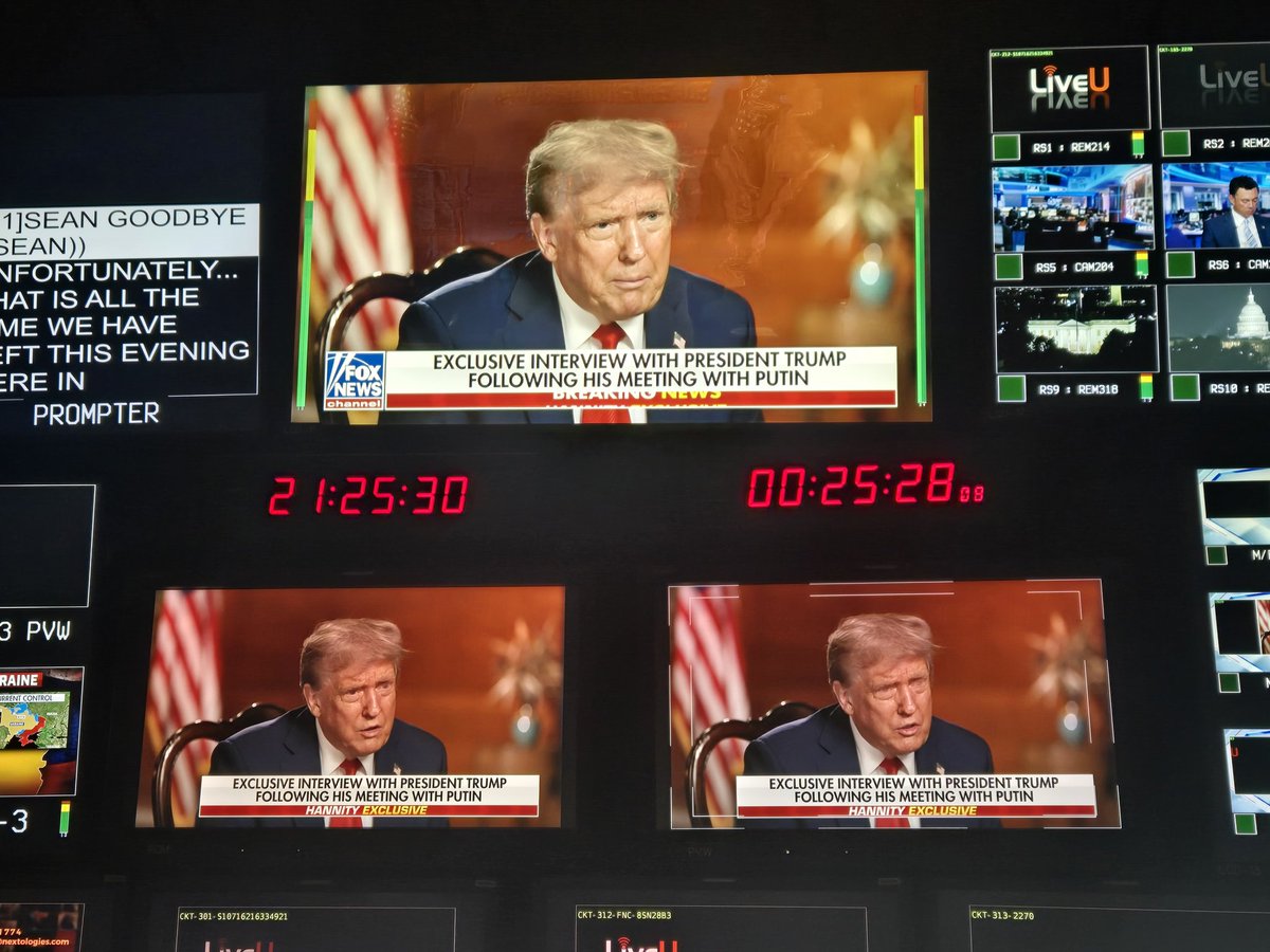 RunawayTrainFil's tweet image. I'm very honored to have directed the Hannity &amp;amp; Trump show tonight. The crew did a fantastic job, as usual. It definitely is a chapter in history and I am flattered by their trust in me.