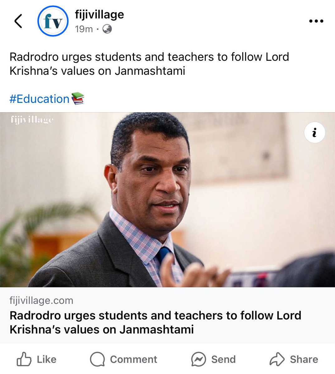 Of course most chose to laugh at Radrodro’ message but what was Krishna’s key message?

Dharma yoga or selfless service - act in the spirit of service and not for the results of the service. 

So applicable in today’s world.