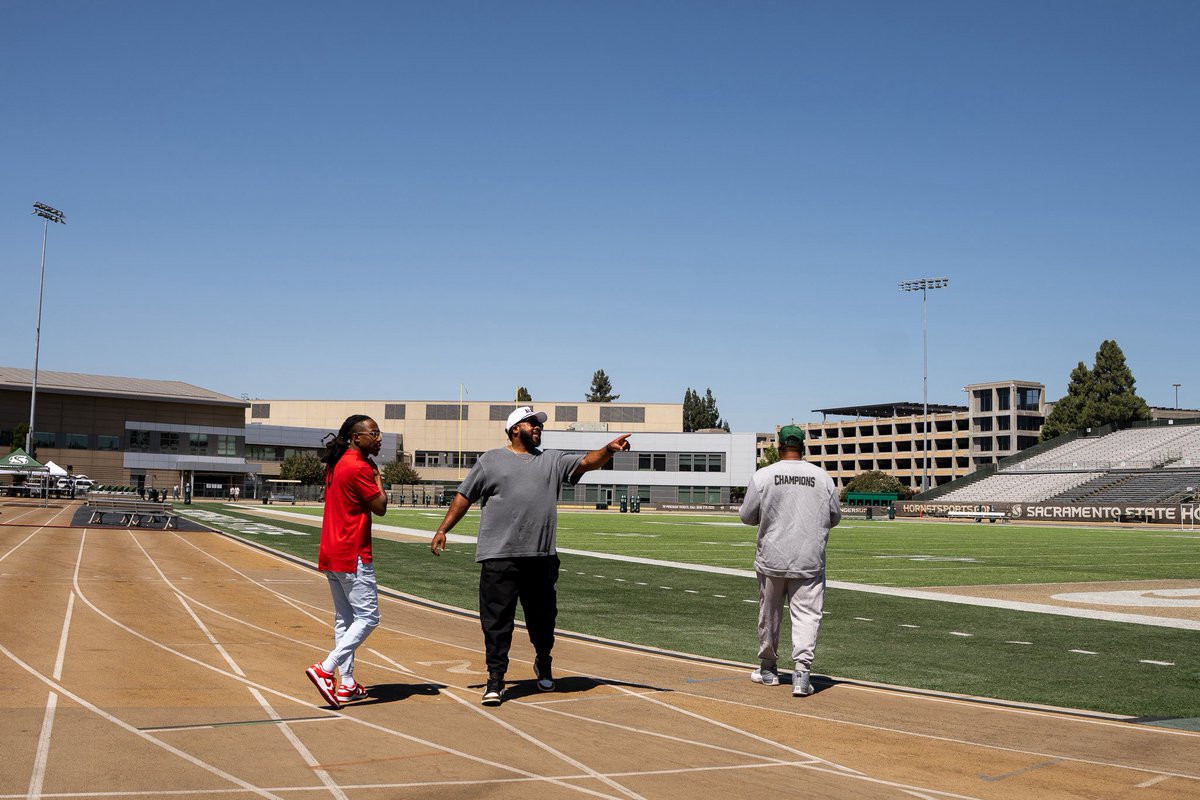 Sacramento State showed out! Big shoutout to the coaching staff for making us feel at home. 🤞🏾

#MogulMindset