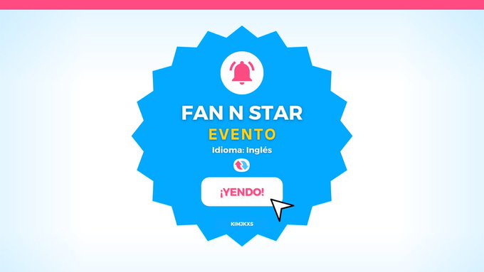 — ⏰ | Evento FAN N STAR [Tiempo 2]❕

• Pasen a recoger su ticket 🎫
• Idioma: Inglés
• 10:50 PM - 11:50 PM KST (queda 1 hora)