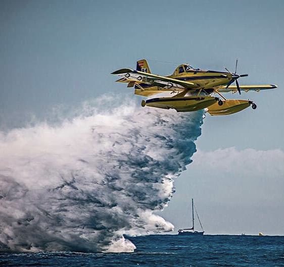 sisopuerto's tweet photo. Hoy salen hacia la zona de Galicia medios aéreos de Cataluña,1  🐥, Castilla la mancha,1 🐥🐸, Comunidad Valenciana,1 🐥🐸,y para Extremadura Comunidad Valenciana,1 🐥🐸.Todos   AirTractor.Suerte para ellos.   #AT802F #FireBoss  #1600Shp #💦💦💦 #yosiosveo #MartinezRidaoAviacion https://t.co/qp8xlUxx8t