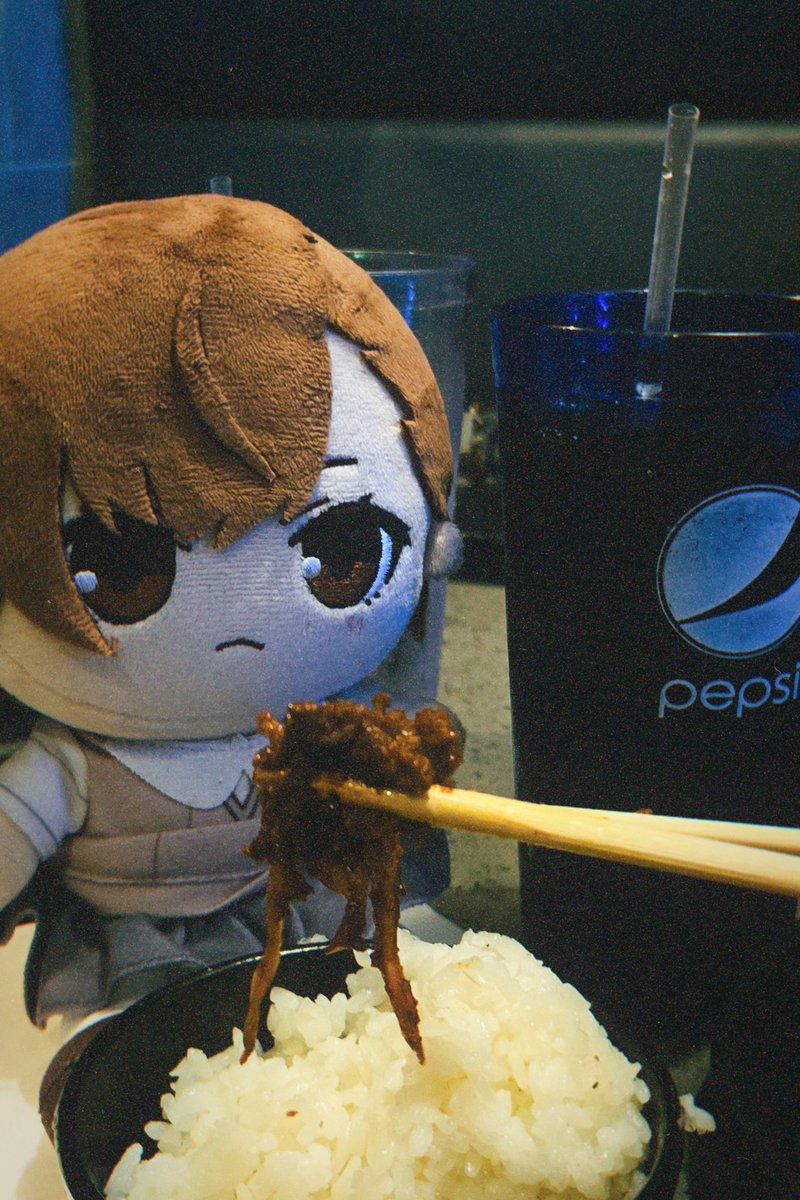 御坂ちゃん、バーベキュー食べた〜