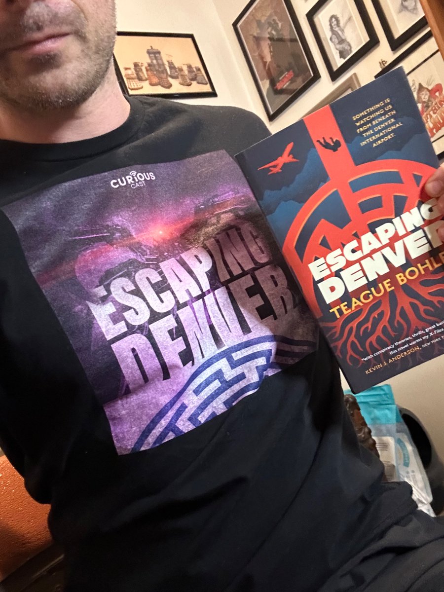 Up at 5:30am today for the Global Morning Show promoting the last season of <a href="/escapingdenver/">Escaping Denver - Podcast</a> + our original novel in stores now 😎