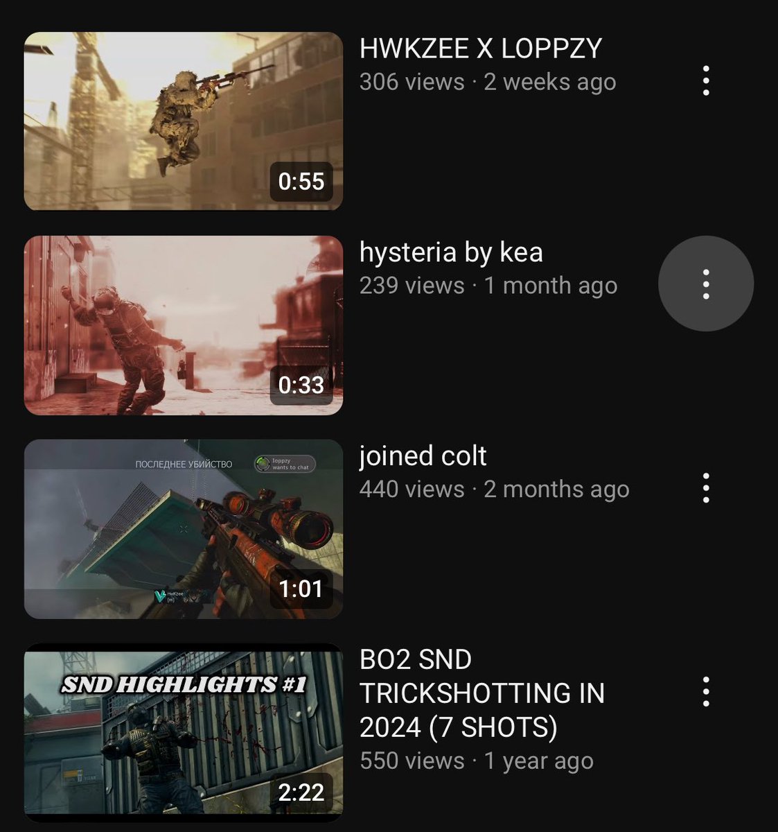 hopefully 2 new vids by the end of the month :) 

watch my recent mw2 mini  if you haven't 

youtu.be/gOFGNmroOOI?si…