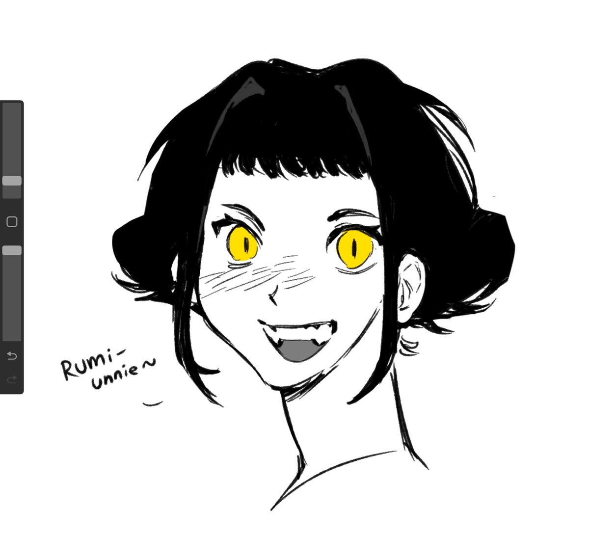 Obsessed with demon Zoey hehehe… #zoerumi