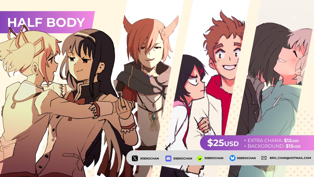 93brochan's tweet photo. π£οΈMy commissions are open! DM me or check out my VGen page at https://t.co/ztRVfAVKFO
Please read the rules in the thread. π
Likes and retweets are always appreciated. Thanks for your support! πβ¨
#VGenOpen #vgenartist #artistsontwitter #commissionopen #opencommish https://t.co/0Mzno8FUyf
