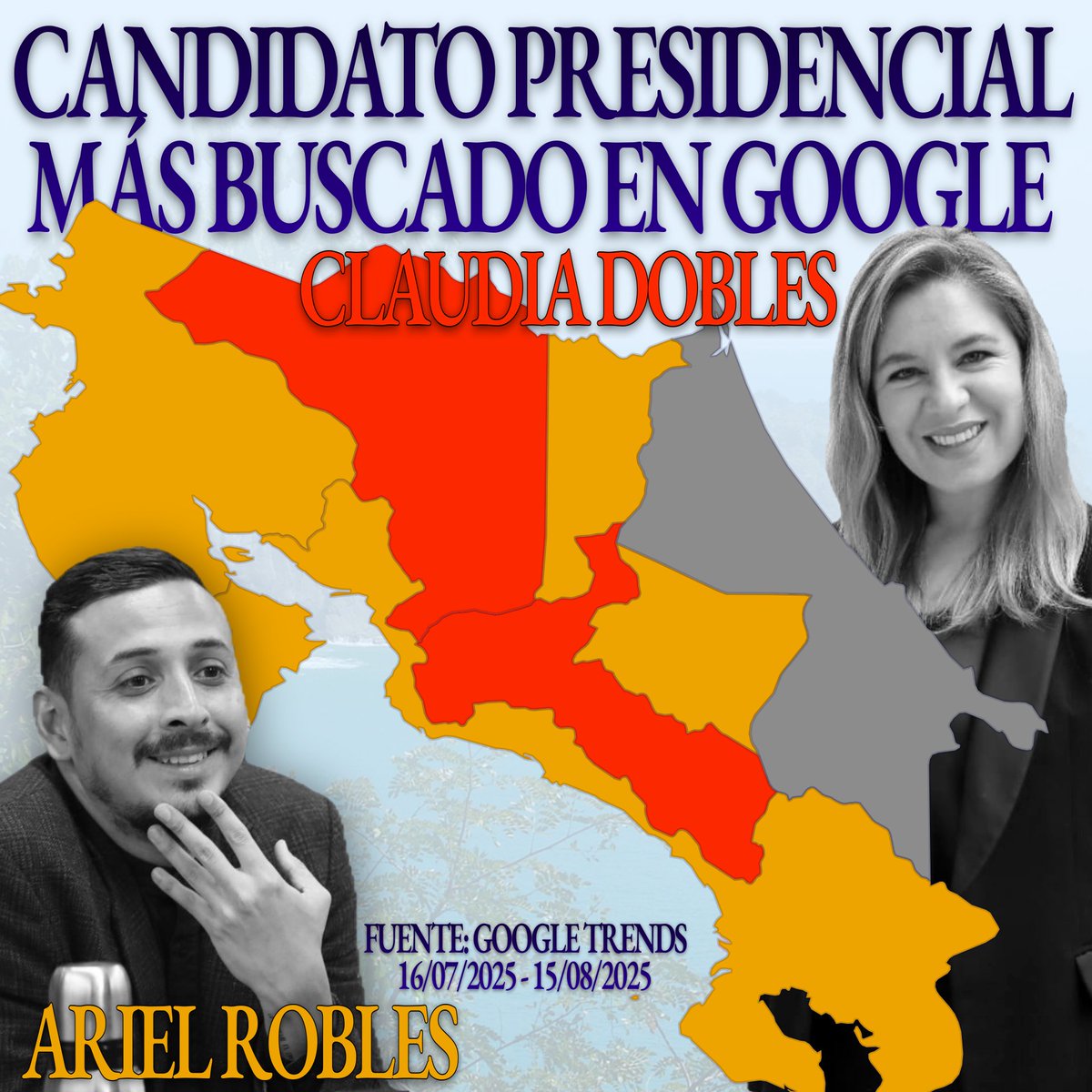 Encuest1cas's tweet photo. Ariel Robles - Claudia Dobles
Candidato buscado más veces en los últimos 30 días https://t.co/WAglV5boLs