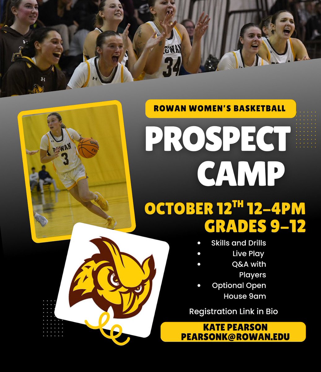 Rowan Women’s Basketball tweet media