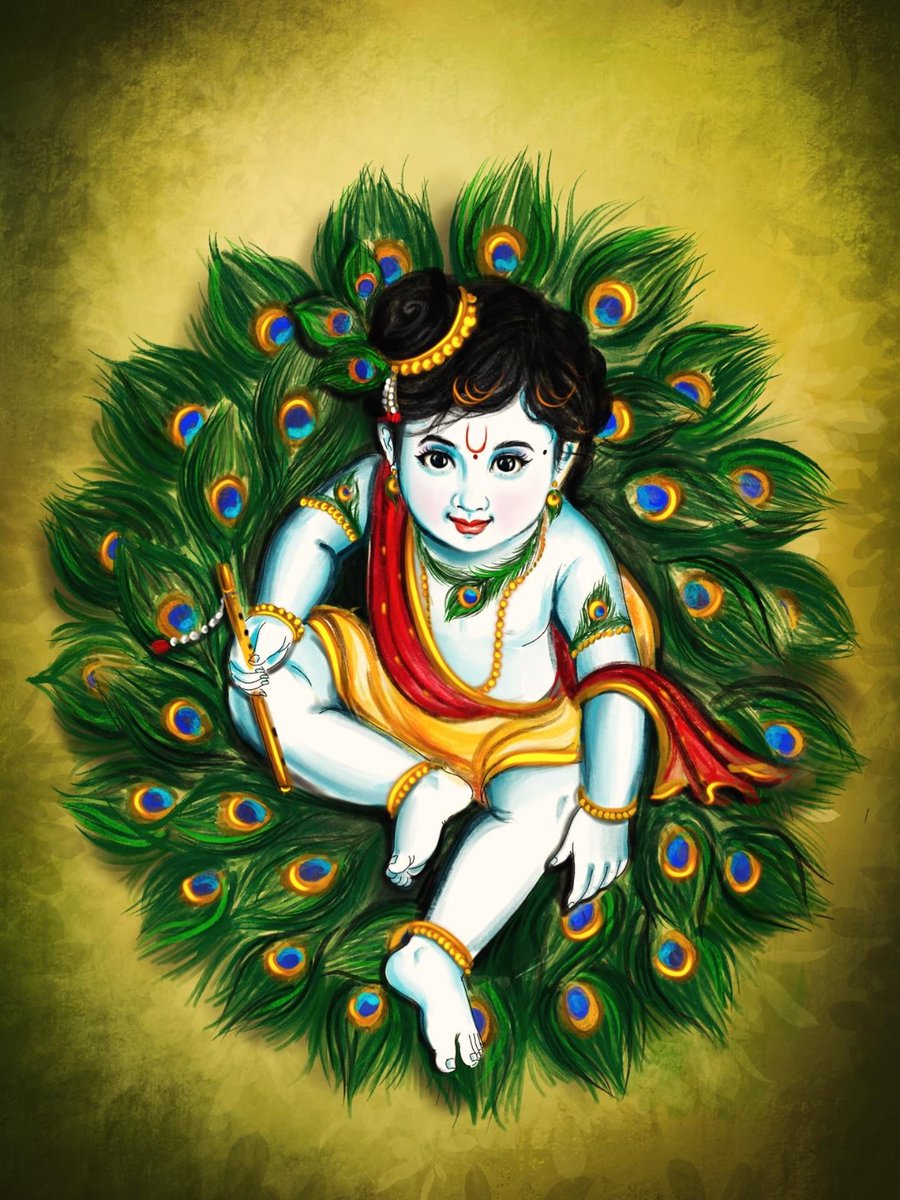 कृष्णं वन्दे जगदगुरुम्‌!

सम्पूर्ण जगत के आधार लीलाधर, योगेश्वर भगवान #श्रीकृष्ण जी के पावन अवतरण दिवस #श्रीकृष्ण_जन्माष्टमी की सभी को हार्दिक बधाई एवं मंगलमय शुभकामनाएं 🙏🙏
#KrishnaJanmashtami