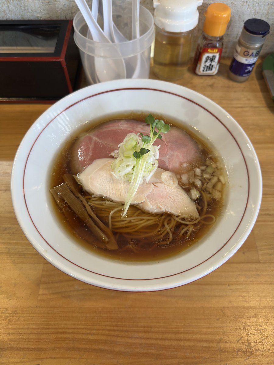 中華そば蒼々　
中華そば 醤油