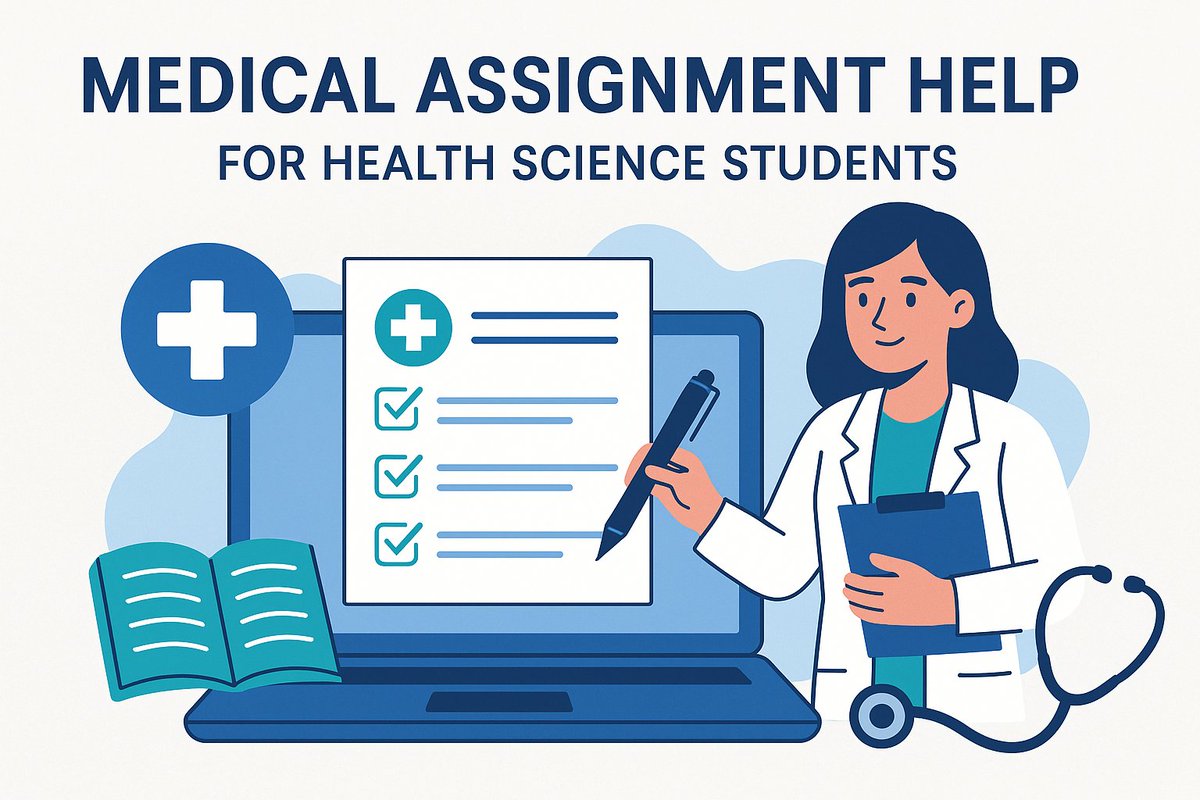 onlinetaskshelp's tweet image. 📚 Stuck with your Medical Assignments? 🩺
We’ve got you covered! ✅
✔️ Nursing &amp;amp; Health Science experts
✔️ 100% plagiarism-free
✔️ On-time &amp;amp; affordable

DM us today for reliable #MedicalAssignmentHelp ✨
#NursingAssignmentHelp #HealthScience #StudentSupport #AssignmentHelp