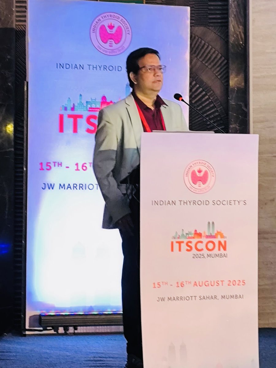 mvramamohan's tweet photo. #IndianThyroidSociety #ITSCON #ThyroidAwareness https://t.co/V2X4ESfhoS