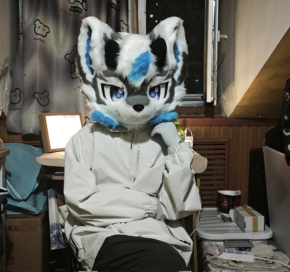 The weather has cooled down, so have we.#furry #furmony