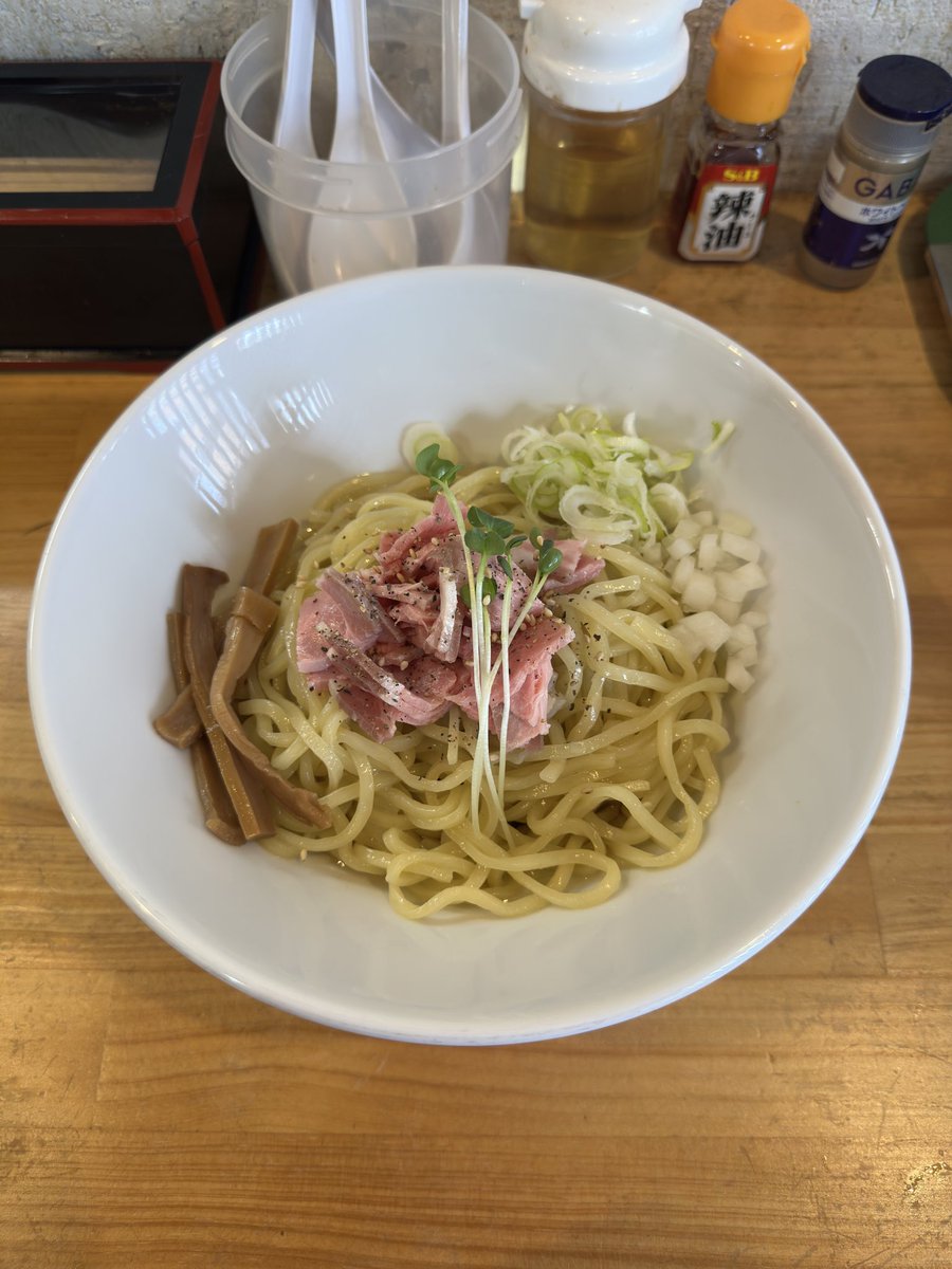 中華そば蒼々　
油そば