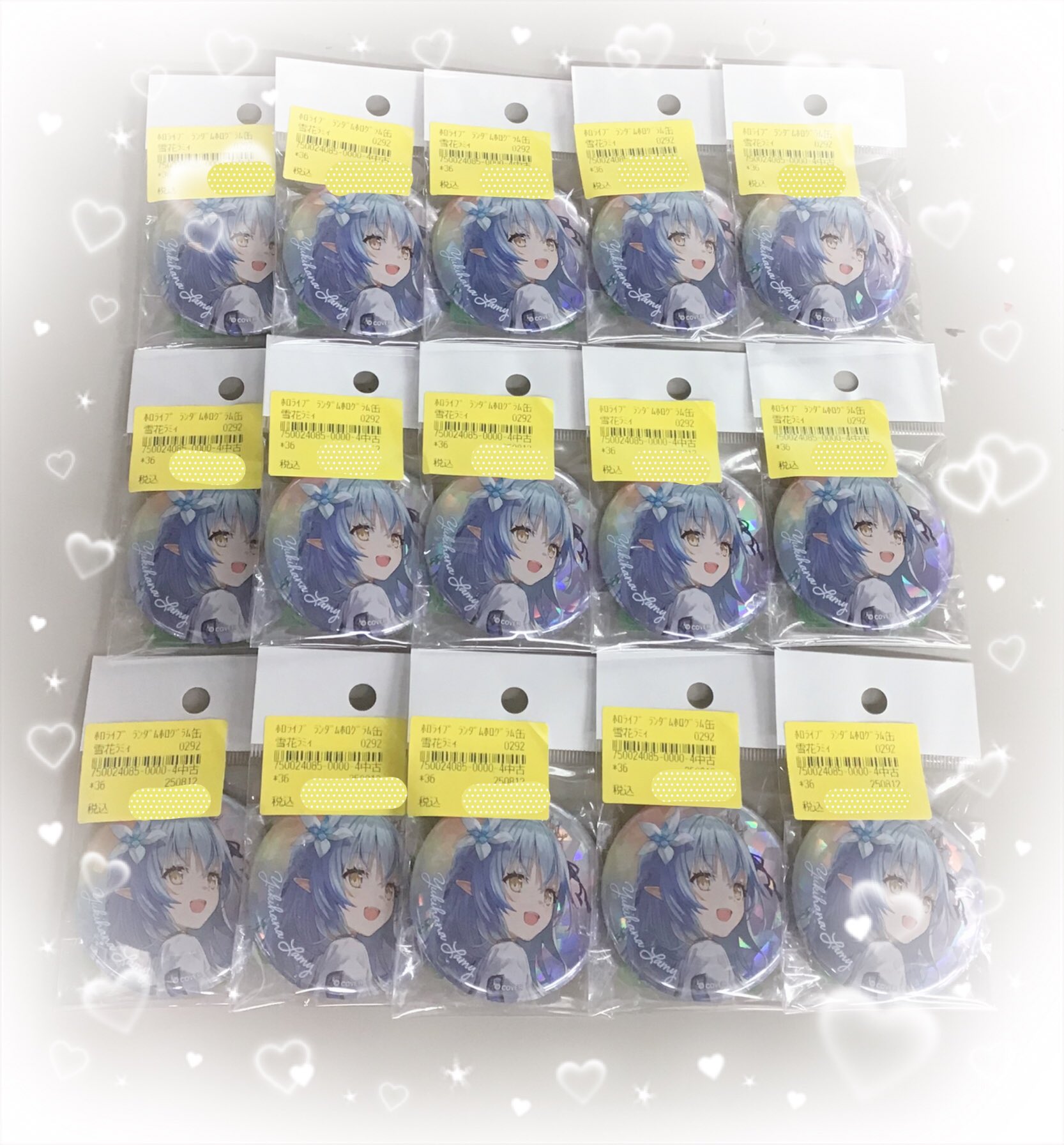 雪花ラミィ　ホロライブ 5th Fes ホログラム缶バッジ ホロライブ 5th fes ホログラム缶バッジ 缶バッチ 雪花ラミィ 5