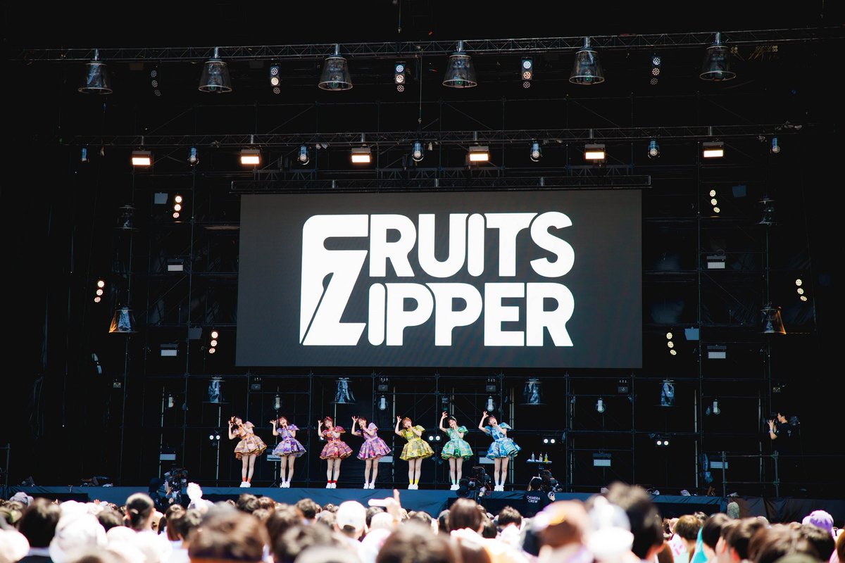 ✨🎤SUMMER SONIC 2025 OSAKA🎤✨  We are FRUITS ZIPPER！/ 私たちは