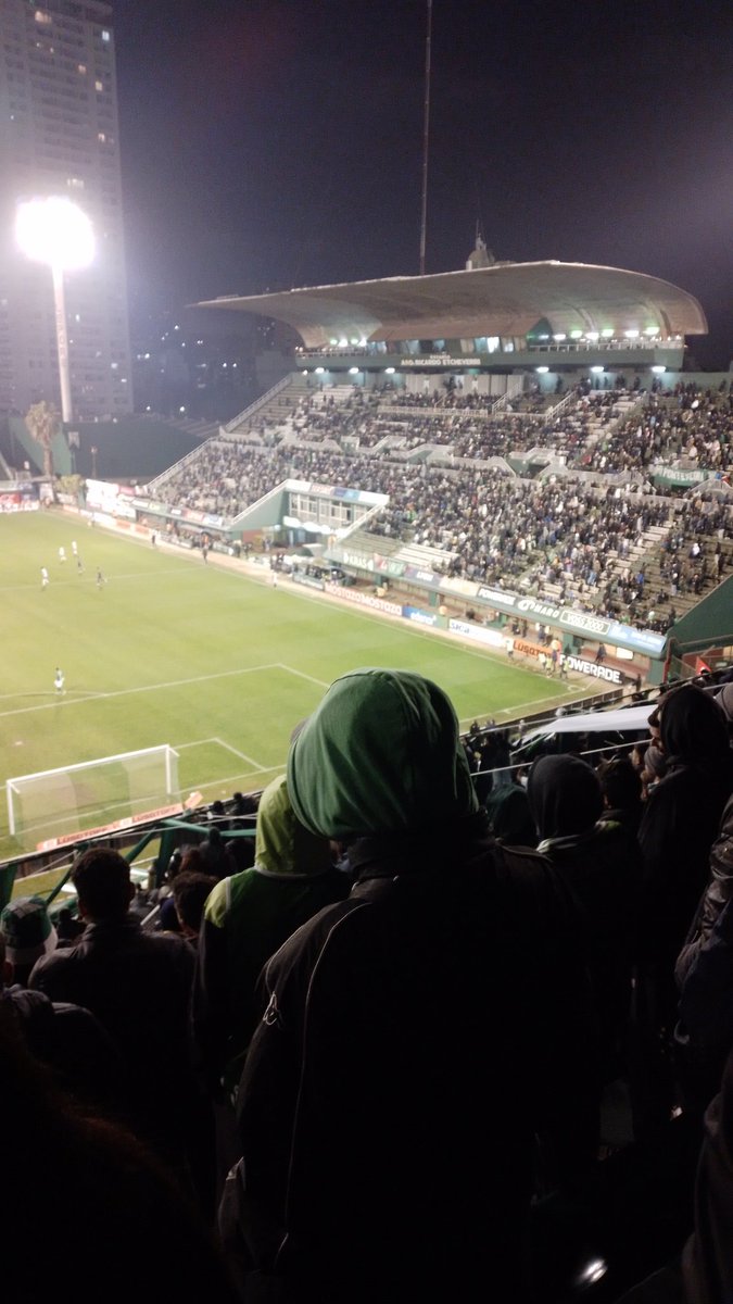 Por fin volvimos a nuestra tribuna, a tener la misma vista de siempre!! Y por fin ganamos!! #Ferro 🇳🇬 💪