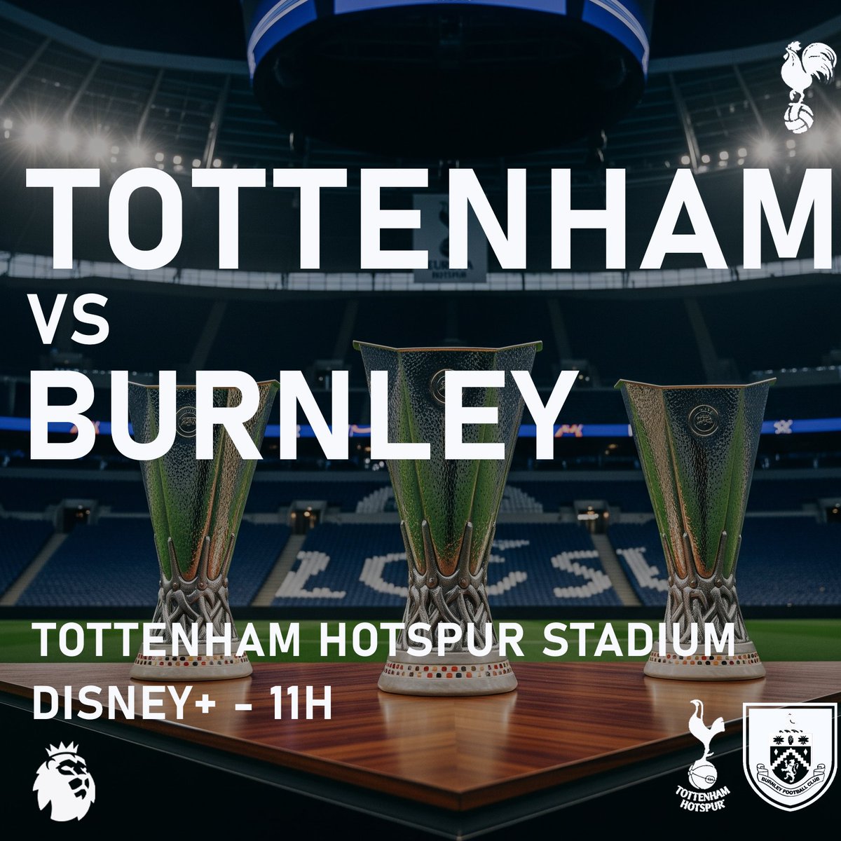 do_spurs's tweet photo. HOJE É DIA DE TOTTENHAM 🐓⚪

#COYS https://t.co/4yVQykb8xO