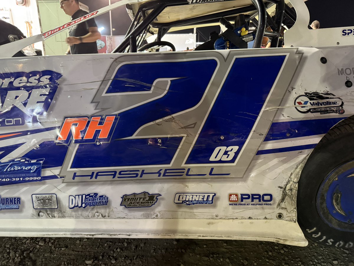 Your <a href="/DirtNerds/">Dirt Nerds Podcast</a> late model podium and full feature rundown: 

🥇Devin Shiels
🥈Matt Irey
🥉Gregg Haskell