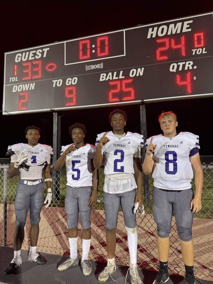 Hasani (H2) | Football Recruiting (@h2_recruiting) on Twitter photo #FLHSFB 2025 Season: Kickoff Classic
<a href="/Tenorocfootball/">Tenoroc Titans Football Program</a> - 33
<a href="/AncloteFB/">Anclote Sharks Football</a> - 24
FINAL
Player(s) of the Game:
No.4 Jaidon Furman <a href="/jaidon_f09/">Jaidon Furman</a>
No.5 Demetrius Jones <a href="/Demetriusj68421/">Demetrius jones</a>
No.2 Jordan Christian <a href="/j9beenchosen/">Jordan Christian</a>
No.8 Brexton Chapple
<a href="/H2Athletes/">H2 Athletes</a> #H2FallTour
<a href="/polk_way/">PolkWay</a> #FLHSFB 2025 Season: Kickoff Classic
<a href="/Tenorocfootball/">Tenoroc Titans Football Program</a> - 33
<a href="/AncloteFB/">Anclote Sharks Football</a> - 24
FINAL
Player(s) of the Game:
No.4 Jaidon Furman <a href="/jaidon_f09/">Jaidon Furman</a>
No.5 Demetrius Jones <a href="/Demetriusj68421/">Demetrius jones</a>
No.2 Jordan Christian <a href="/j9beenchosen/">Jordan Christian</a>
No.8 Brexton Chapple
<a href="/H2Athletes/">H2 Athletes</a> #H2FallTour
<a href="/polk_way/">PolkWay</a>
