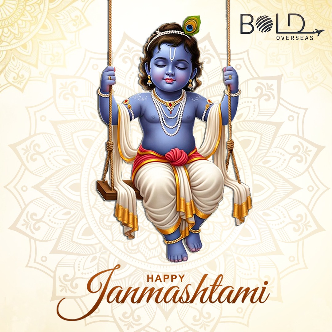 boldoverseas's tweet photo. 🌸✨ This #Janmashtami, let’s embrace love, joy &amp; togetherness.
At Bold Overseas, we celebrate the spirit of Lord Krishna, inspiring positivity &amp; harmony across borders. 🌍💙
🙏 Wishing you a Happy Janmashtami!

#HappyJanmashtami #FestivalOfJoy #BoldOverseas #StudyAbroad https://t.co/fThOphk7Jf