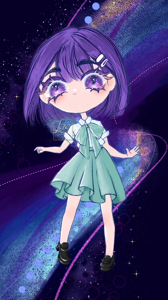 _marshmellon_'s tweet photo. Walking among the stars~ #AbbieBase @artistsbase @PunyaAbbie https://t.co/VQYlG7JBlW