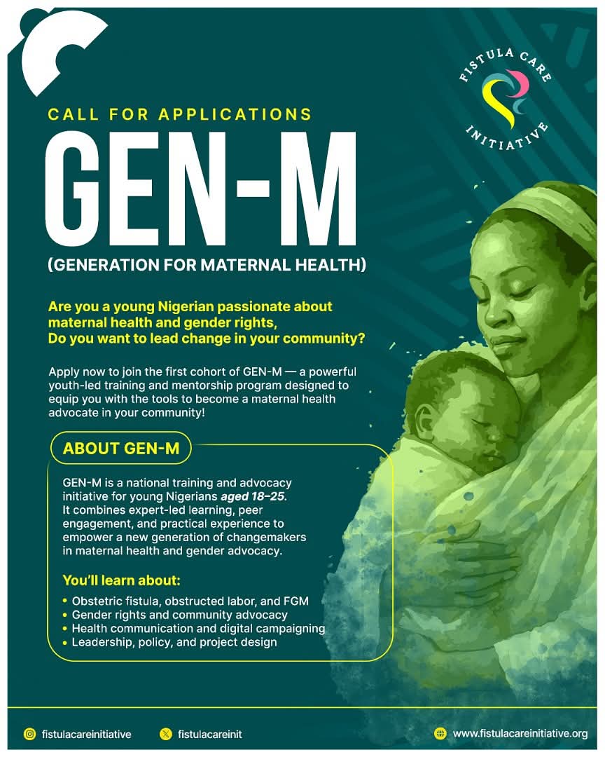 WHOI_Org's tweet image. Congrats 🎊  to the @FistulaCareInit on launching the Gen-M training program to equip young Nigerians with the skills to carry out maternal health and gender advocacy initiatives within their communities. @HaalaBeeba gave a session on maternal health advocacy. #endfistula