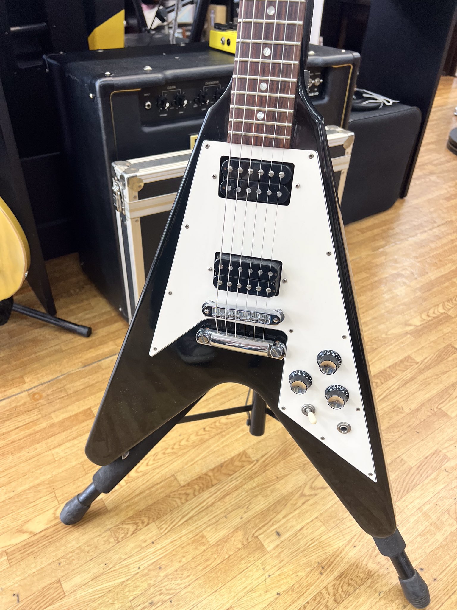 Gibson Flying-V 67 Ebony 1997年 USA製 1997 Gibson Flying V (USA, Ebony)