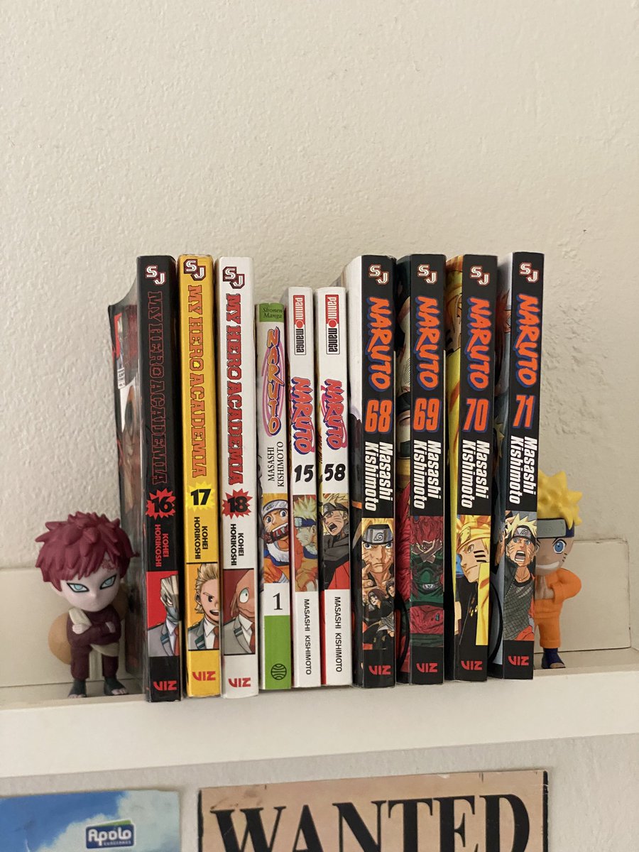 raff_capell's tweet photo. Siempre seré fan de los mangas físicos u de cómo mi pequeña colección poco a poco aumenta 🤟🏻
#naruto #Boku_no_Hero_Academia https://t.co/JvLZPk5xCP