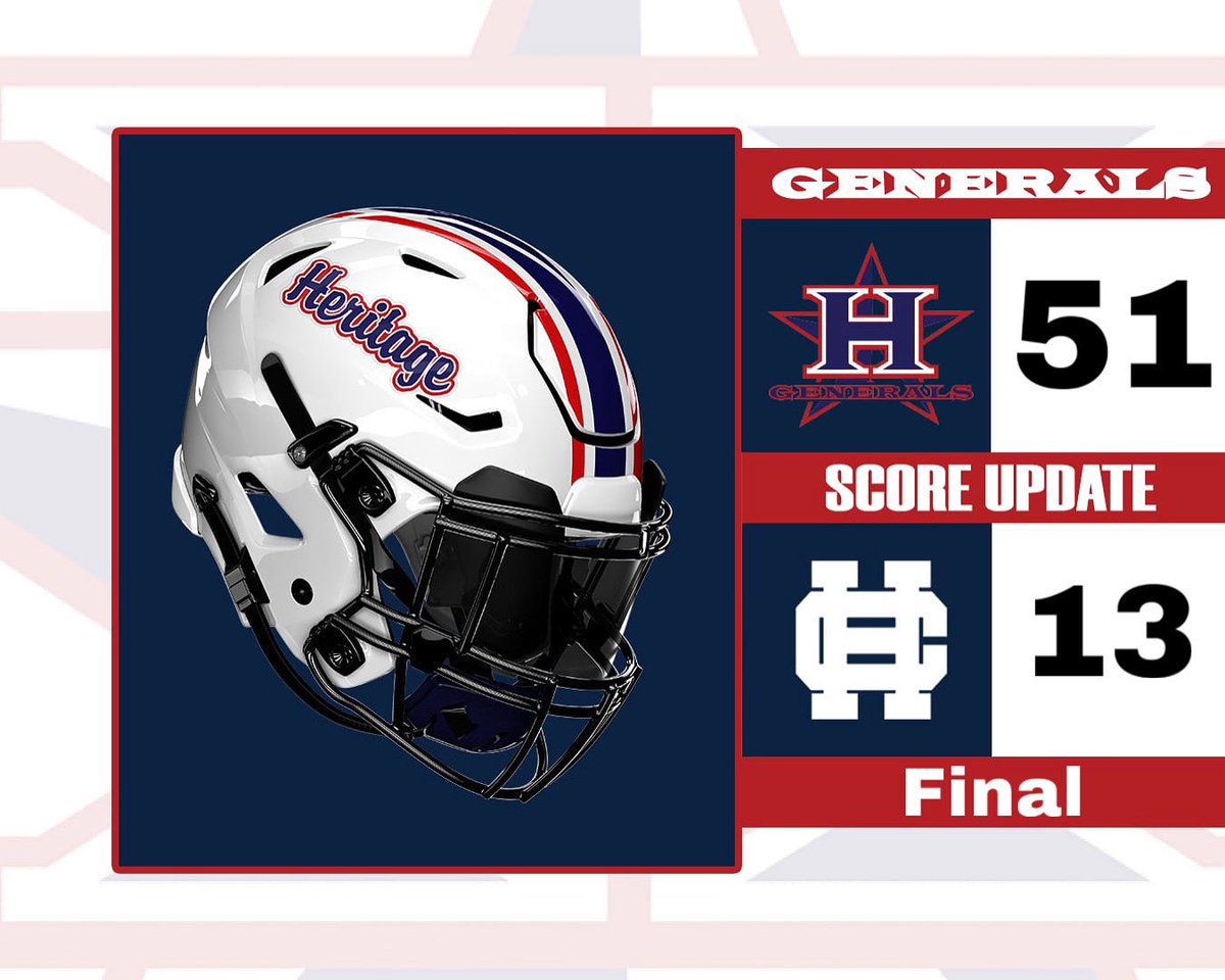 Heritage Generals Football tweet media