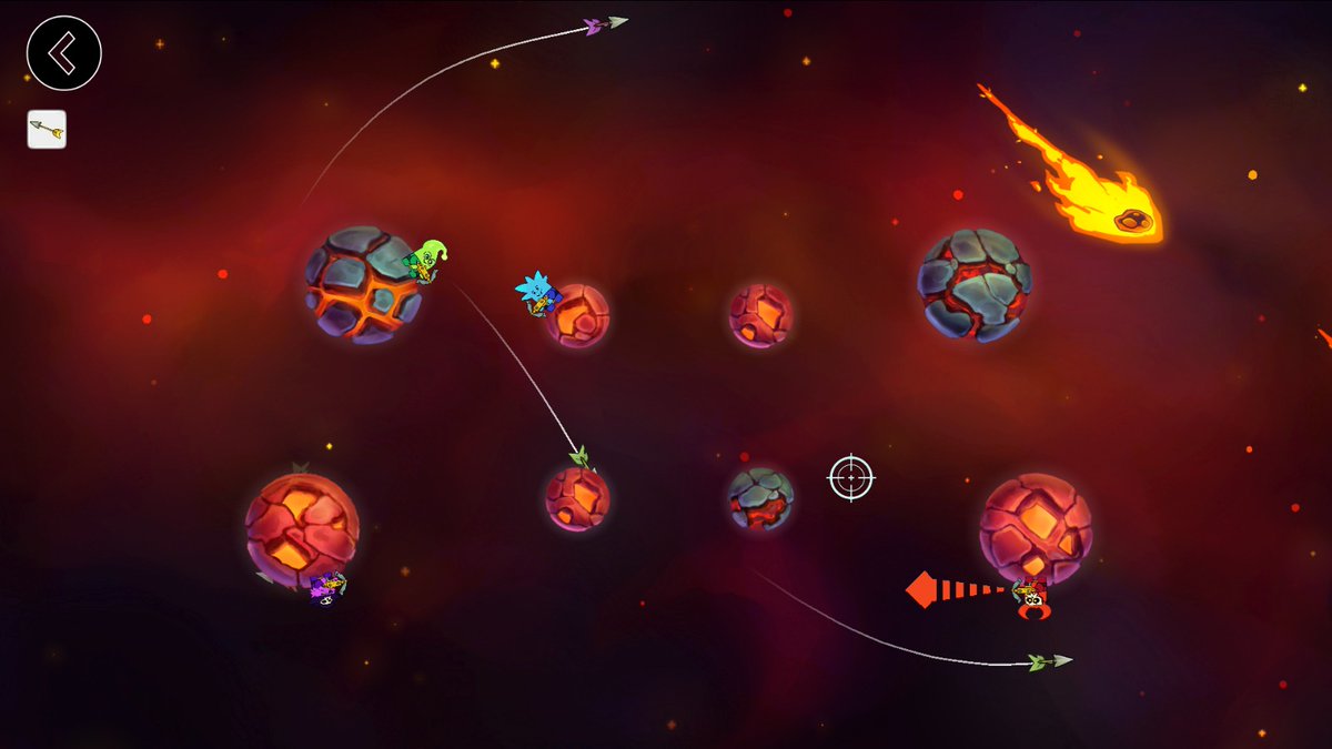 PapaCorps's tweet photo. AstroBrawl will look better than ever. Wishlist on Steam! #screenshotsaturday #indiegames https://t.co/CJTUnzYBNC
