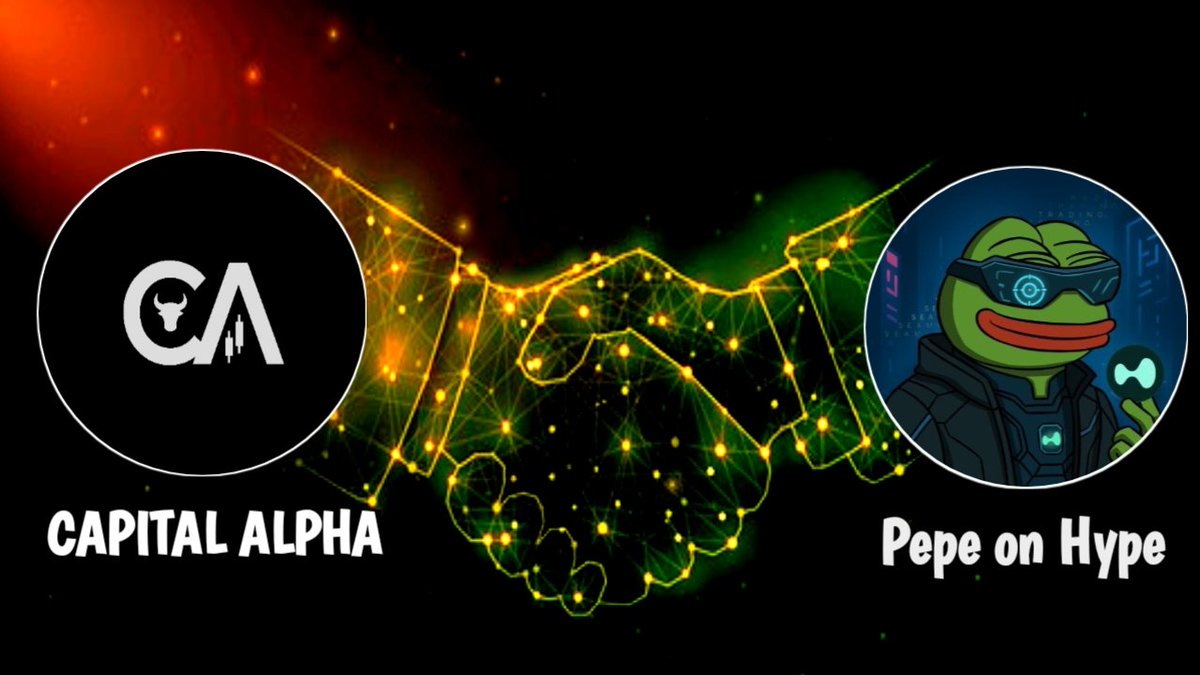 CapitalAlphaa's tweet image. We are delighted to announce our partnership with @pepeesonhype

We secured GTD + FCFS spots, Giveaway is running in our discord on alphabot

Join Capital Alpha to participate discord.gg/8jXM5HTzwd