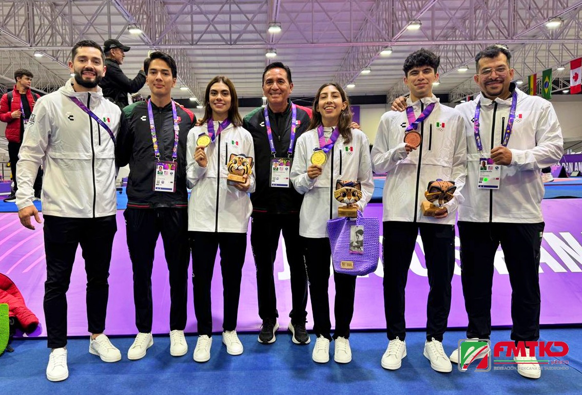 La #FMTKD felicita a los deportistas, a los entrenadores y al equipo multidisciplinario, por los destacados resultados que se consiguieron en la primera jornada del #Taekwondo en los #JuegosPanamericanosJunior Asunción 2025.
