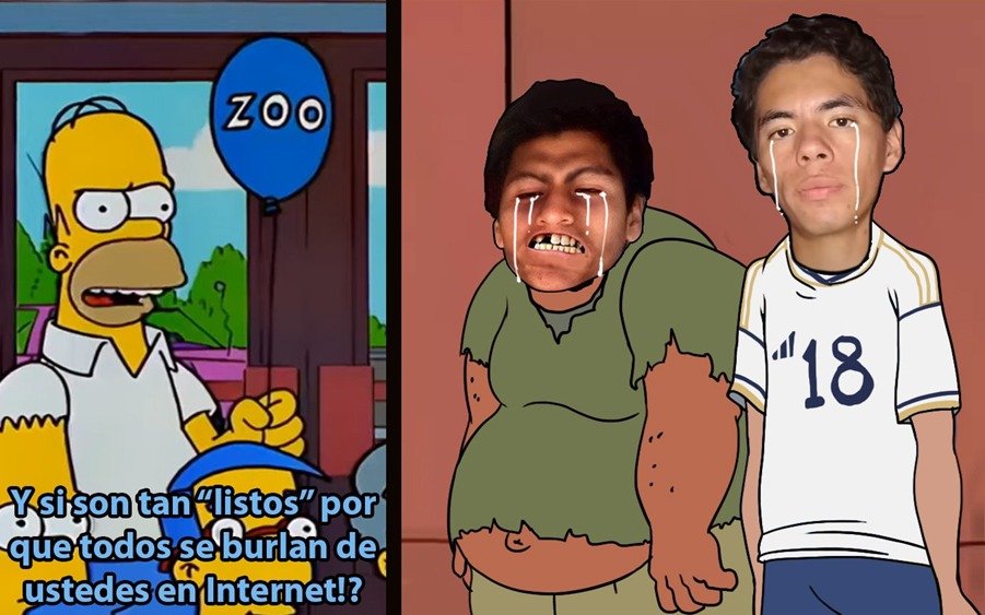 NecrotemanteArt's tweet photo. igual de imbéciles. Y con pajas mentales estos dos negros que se creen europeos, igual de acomplejados https://t.co/eHA635mSt9